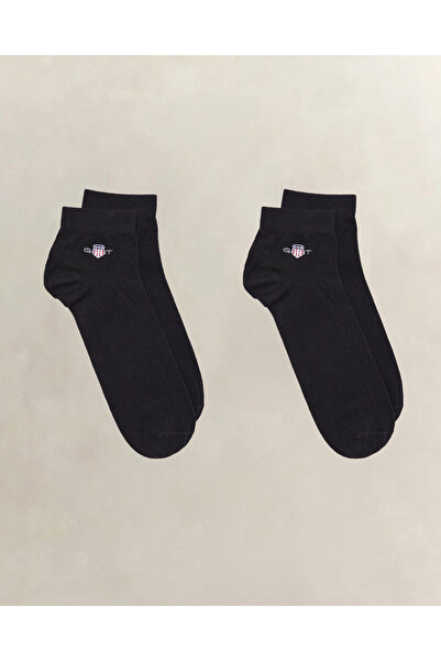 Gant Unisex Siyah 2'li Çorap