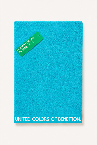 United Colors of Benetton Be-2810-Bl %100 Pamuk Mavi 70X140 Cm Banyo Havlusu