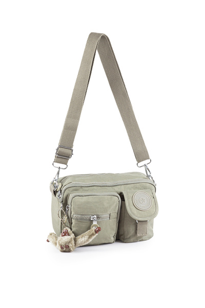 İMAKS Krinkıl Free Bag Shoulder Chest and Waist Bag Waterproof Fabric Multi-C...