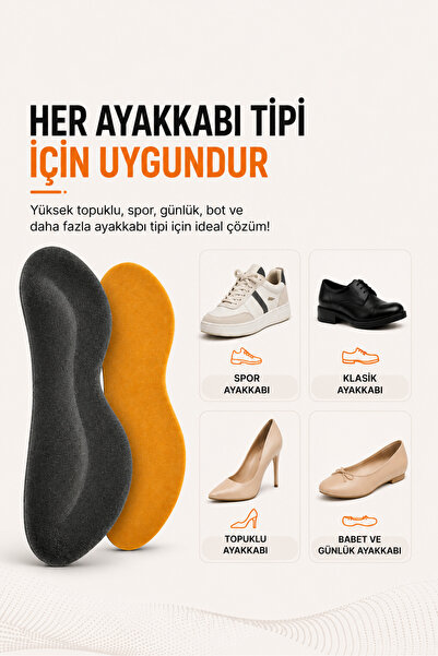 Active Team SP06 - Yapışkanlı Bilek Koruma | Topuk Vurma Önleyici Ve Ayakkabı Daraltma Yumuşak Sünger Ped