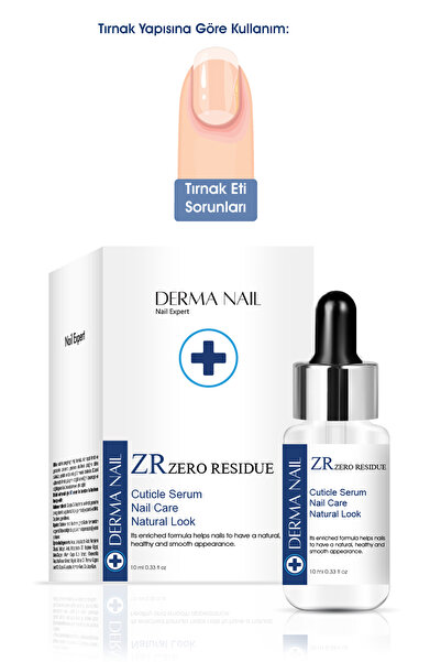 DermaNail Nail Expert ZR – Zero Residue | Tırnak Çevresi Yenileyici Serum 10 ml