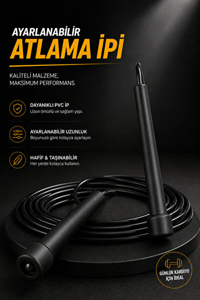 COZY SENSE Skipping Rope for Athletes - Reducing Bodybuilding Rope for Home a...