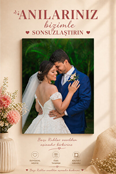 Last Summer Design Kişiye Özel Fotoğraflı Kanvas Tablo Premium Ev Ofis Dekora...
