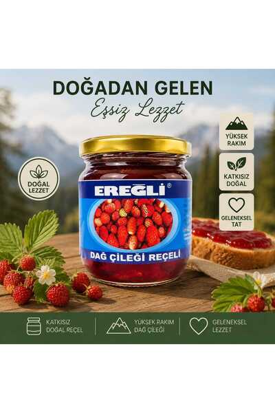 Ereğli Konserve Ereğli Dağ Çilek Reçeli 500g