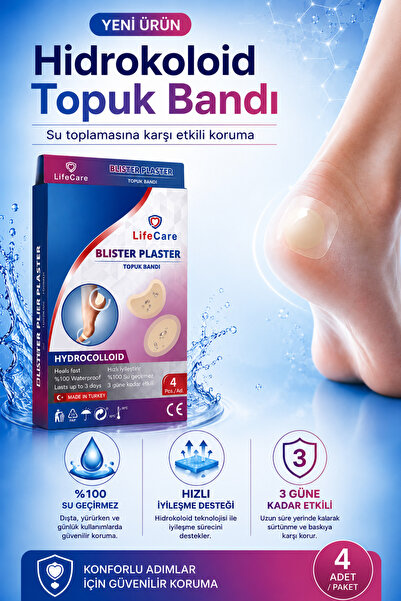 Life Care Hidrokolloid Topuk Bandı