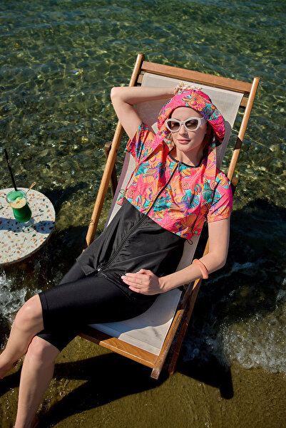 Remsa Mayo Costum de baie cu mânecă scurtă semi-acoperit Sude R2803 Color Shell