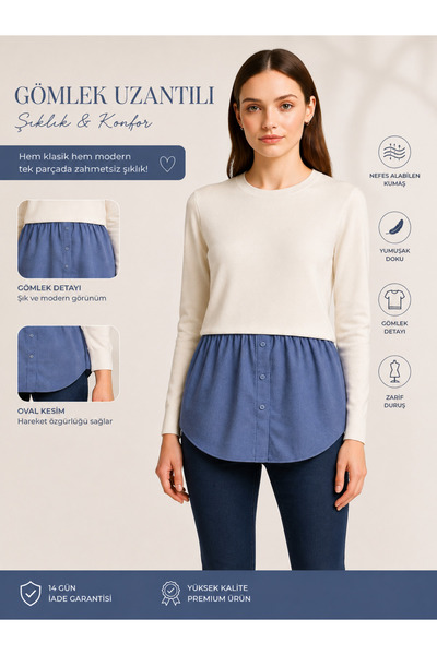 twenty ipek Half-Sleeve Skirt, Hijab Skirt, Savior Shirt, Concealing Short Sk...