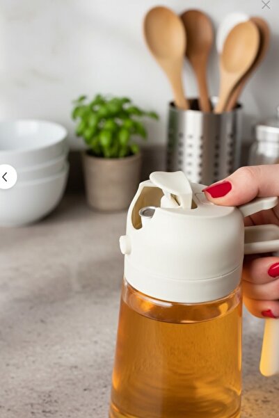 Ercazzo Cam Sprey Yağdanlık 450 Ml Airfryer Püskürtmeli Yağdanlık Zeytinyağı, Sirke ve Sıvı Yağ Şişesi Mutfak Yağdanlığı Karışık Renk