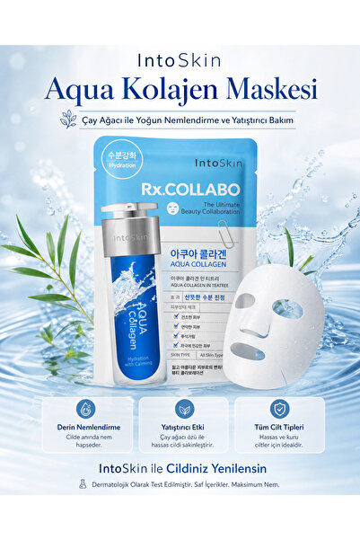 Reply:me IntoSkin Rx.Collabo Aqua Collagen: Yoğun Nemlendirici ve Yatıştırıcı...