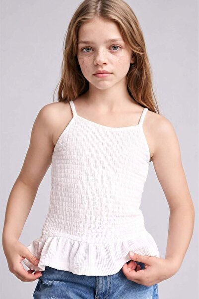 DeFacto Crew Neck Athlete Girls' Top H7259A826Hs