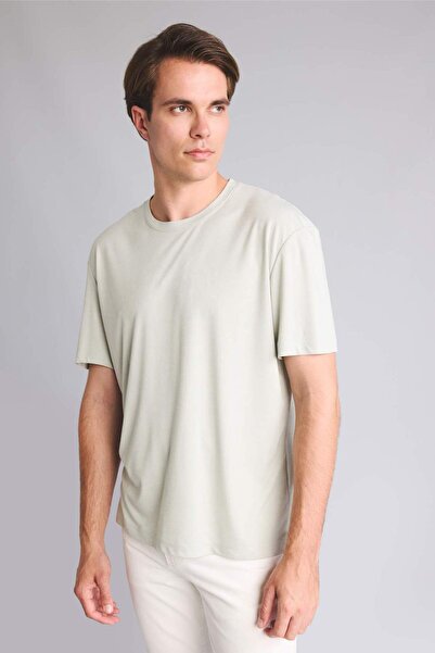DeFacto Μπλουζάκι με κοντό μανίκι Regular Fit Crew Neck Pique Basic I0624AX26SM