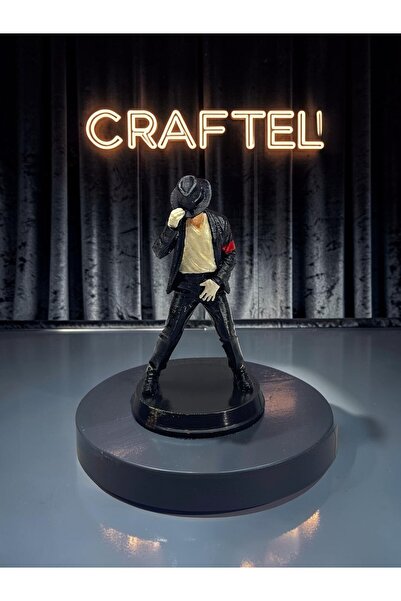 CRAFTEL Michael Jackson 13 cm Koleksiyonluk Pop Müziğin Kralı Figür