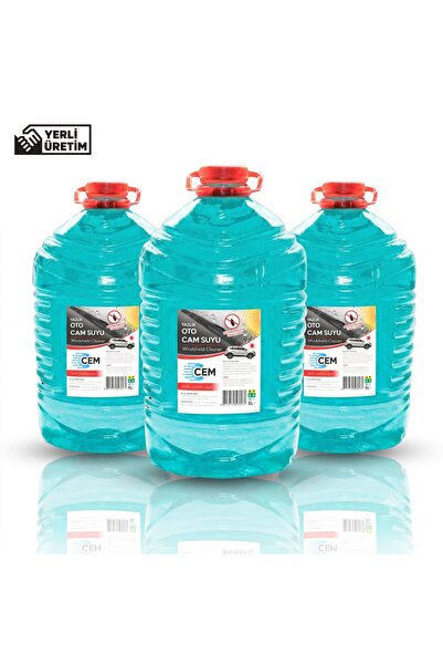 CEM CAR CARE Yazlık Cam Suyu 5 LT 3'Lü Avantaj Paket