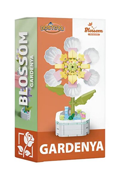 DOSTOYS Building Block Series Flower Making Set Gardenia
