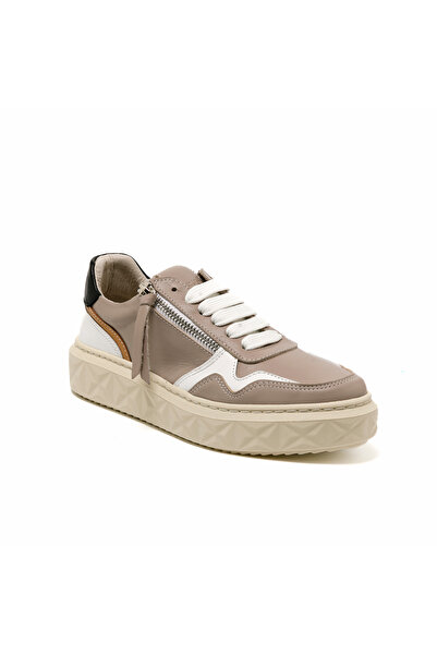 John May Kadın / Kız Sneaker MAR-25Y-209-8856 Vizon Cilt Bej