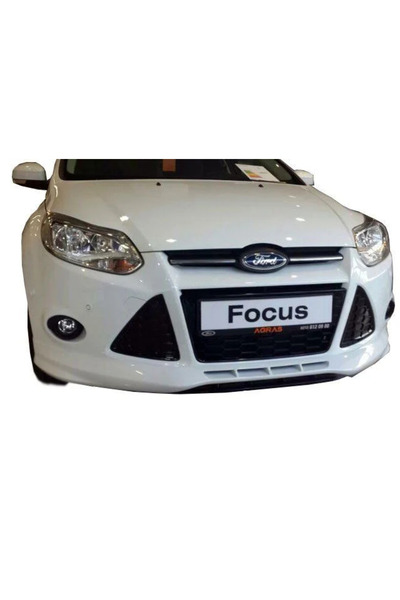 Drs Tuning Ford Focus Uyumlu 3 Hatchback (2012-2015) Ön Tampon Ek (Plastik)
