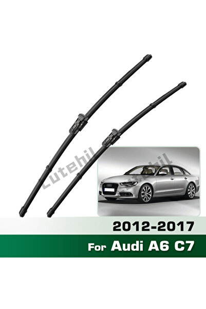 Choice مجموعة شفرات المساحات الأمامية LHD لسيارة Audi A6 C7 2012 - 2017 الزجا...