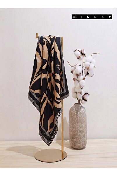 Sisley İPEK TIVIL EŞARP-2023-90*90