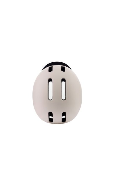 Spinkit City Bike Helmet with Visor Cream Size L (58-61 cm)
