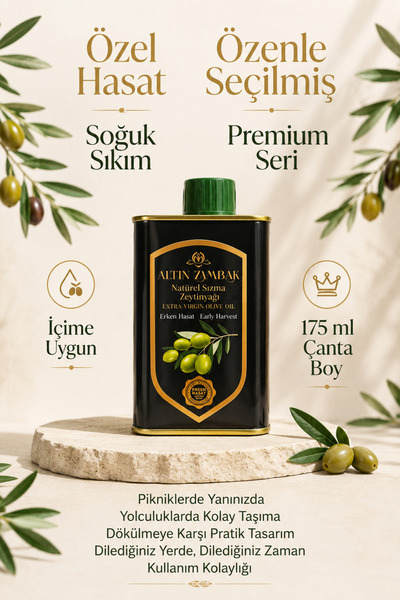 Erken Hasat Natürel Sızma Zeytinyağı 175 ML
