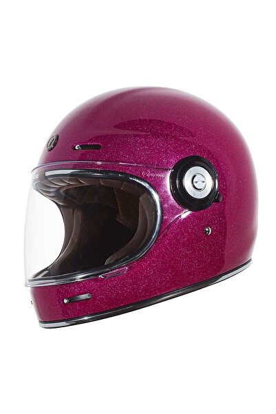 TORC T-1 Newport Mega Flake Kapalı Motosiklet Kaskı Pembe