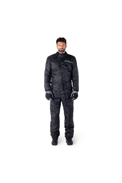 Alpinestars Hurricane Rain V2 Yağmurluk Tulum Siyah