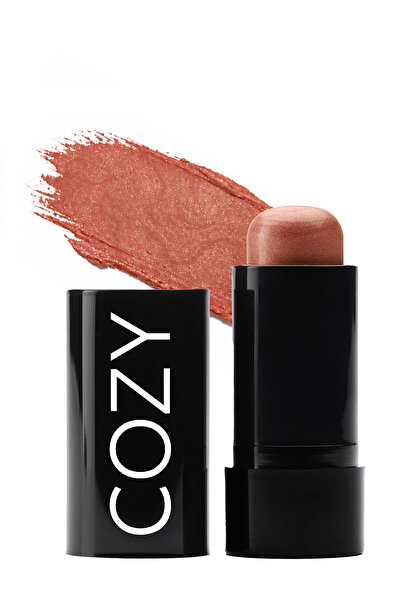 COZY Cosmetics Stick Allık – Blusher Multi-Use CHEEKY SUN – 3’ü 1 arada Göz, ...