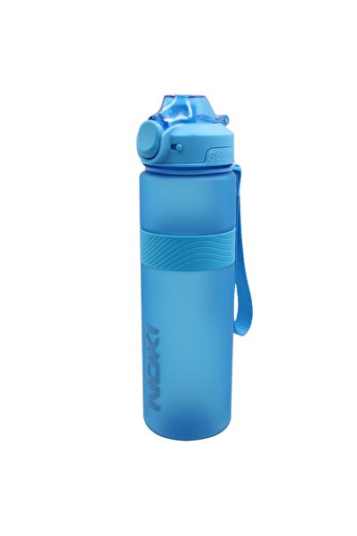 Noki Sticlă de apă PETG soft touch 1000 ml cu deschidere automată și mâner de...