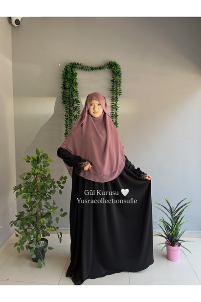 Yüsra Collection Tesettür Shaded Oval Soufflé