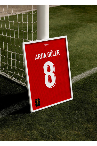Base Concept Αφίσα Τουρκίας Arda Güler 8 (με πλαίσιο)