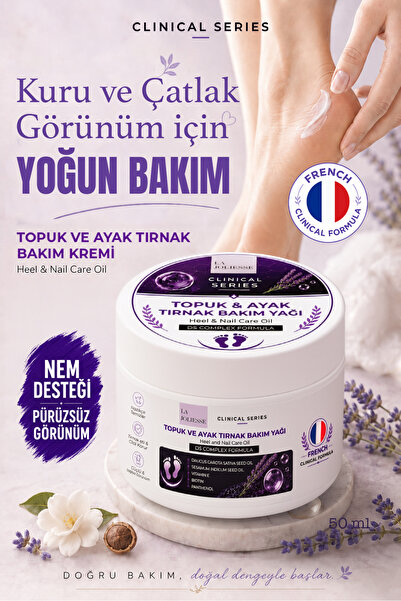 La Joliesse Topuk ve Ayak Bakım Kremi Kuru ve Çatlak Topuk Görünümüne Karşı Y...