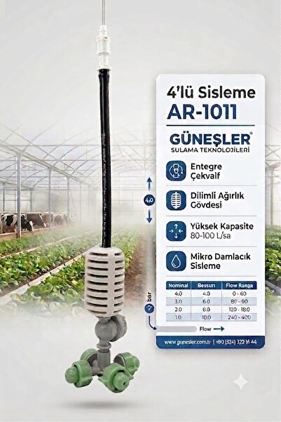 Arus sisleme 4'lü (20'li) 5,5 litre