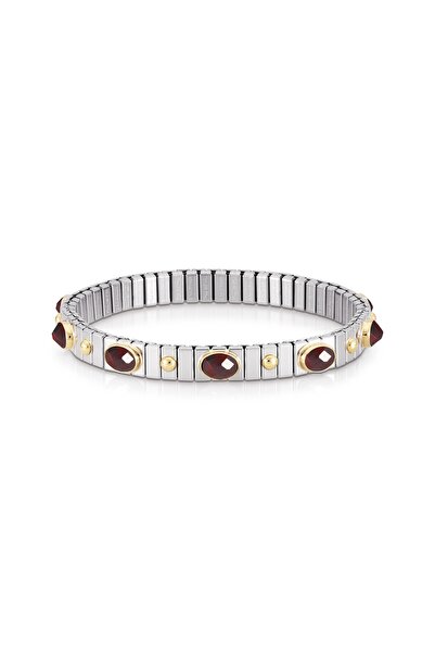 NOMİNATİON Extensıon Bracelets (s) In Stainless Steel With 18k Gold And Facet...