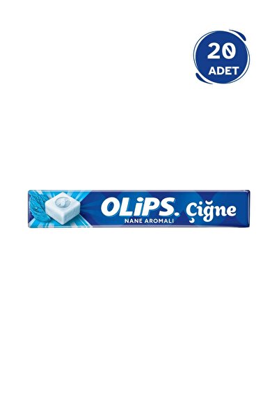 Olips Çiğne Nane Aromalı Ferahlatıcı Çiğnenebilir Şeker 47 gr - 20 Adet