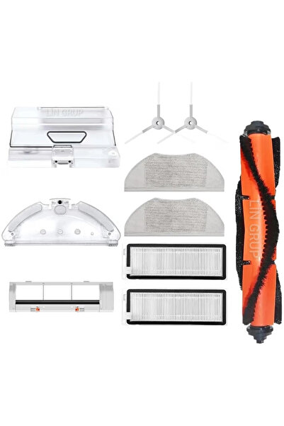 LİN GRUP Trident Pro Max Robot Vacuum Cleaner Compatible Spare Parts Set