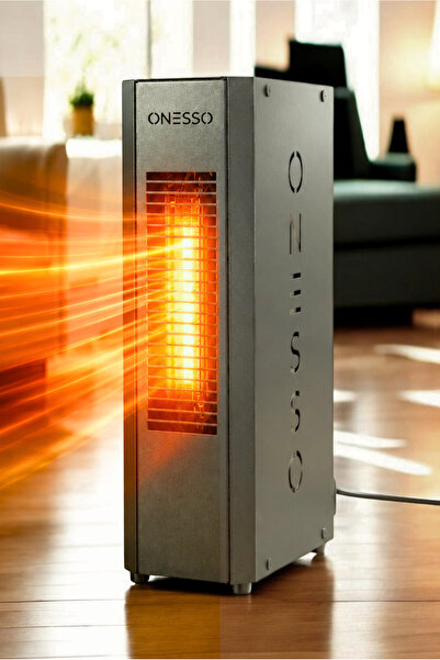 ONESSO PRO 4000W Sessiz Elektrikli Fanlı Isıtıcı - 3 Modlu Termostatlı (40m²'...