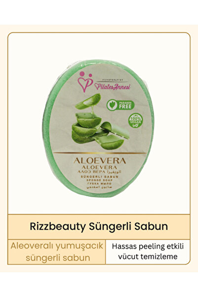 pilatesannesi Aloe Veralı Süngerli Sabun