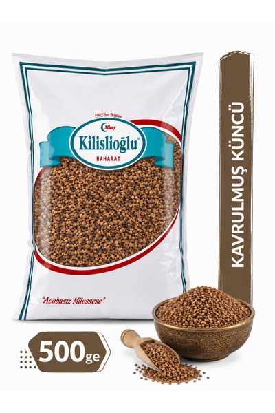 KİLİSLİOĞLUBAHARAT Kavrulmuş Küncü 500 Gram | Siyah Susam | Kahverengi Susam