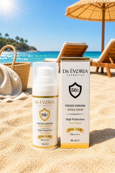 Güneş Kremi (Yüksek Koruma) SPF 50+ ve PA++++