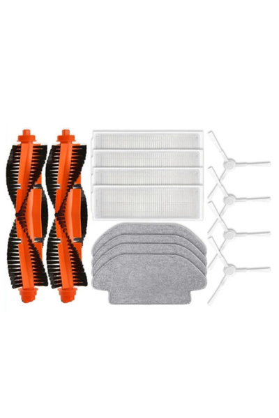 LİN GRUP Robot aspirator Xiaomi S10 - Perie de schimb compatibilă și mop cu f...