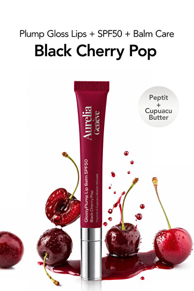 Aurelia Genève Glossy Plump Lip Balm SPF50 - Dudakları Güneşten Koruyan & Anı...