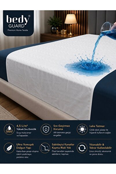 BEDY GUARD MULTI SOFT PED 5 KATLI HASTA ALTI EMİCİ PED KANATLI 85*90cm