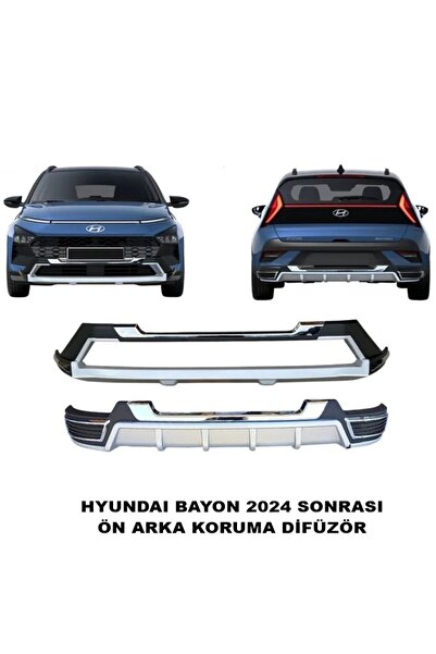 beyaztuning Hyundai Bayon Ön Arka Tampon Koruma Oem Model 2025 Sonrası