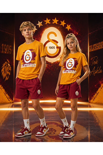 Galatasaray НОВ СЕЗОН ЛИЦЕНЗИРАН ДЕТСКИ ПРЕМИУМ ЛЯТЕН КОМПЛЕКТ С КЪСИ ПАНТАЛОНИ