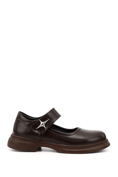 GÖNDERİ(R) Women's Brown Mary Jane Shoes