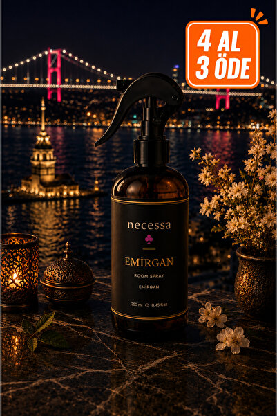 NECESSA EMİRGAN İSTANBUL ODA VE ÇAMAŞIR SPREYİ ODA KOKUSU ODA SPREYİ ROOM SPR...