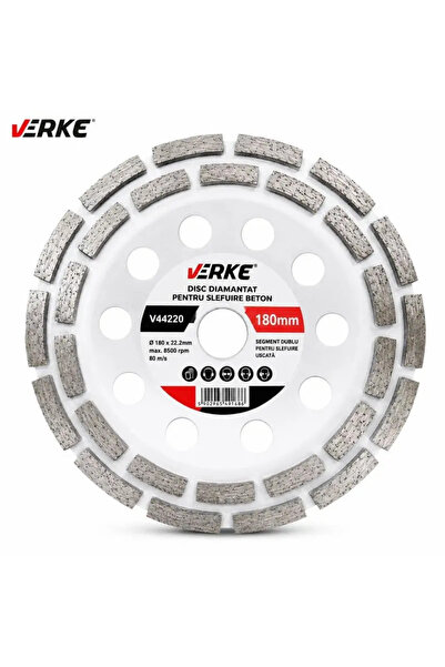 VERKE Diamond disc, for concrete 180mm, Verke, V44220