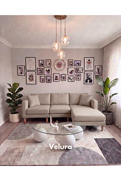 Velura Home & Living Armin Akıllı Köşe Koltuk Takımı & Modern Modüler Yataklı...