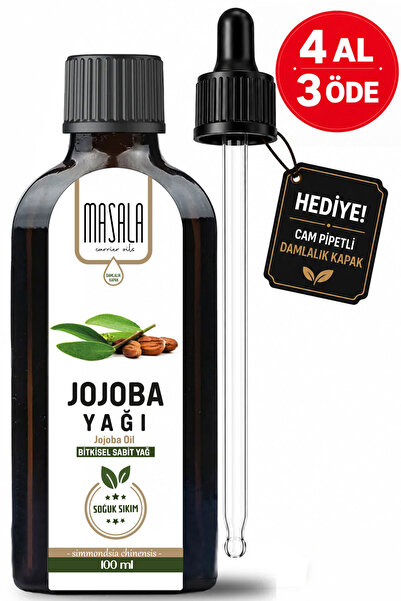 Masala Jojoba Oil 100 Ml. (Jojoba Oil) Cold Pressed