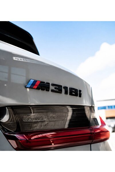 idealaksesuar Bmw M318I Trunk Lettering Black Color - Bmw M318I Trunk Letteri...